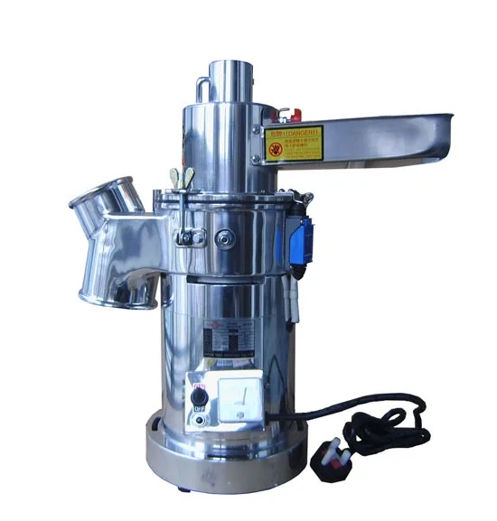 

2016 new Automatic Table-type herbs grinding machine 15kg/hour with free shipping