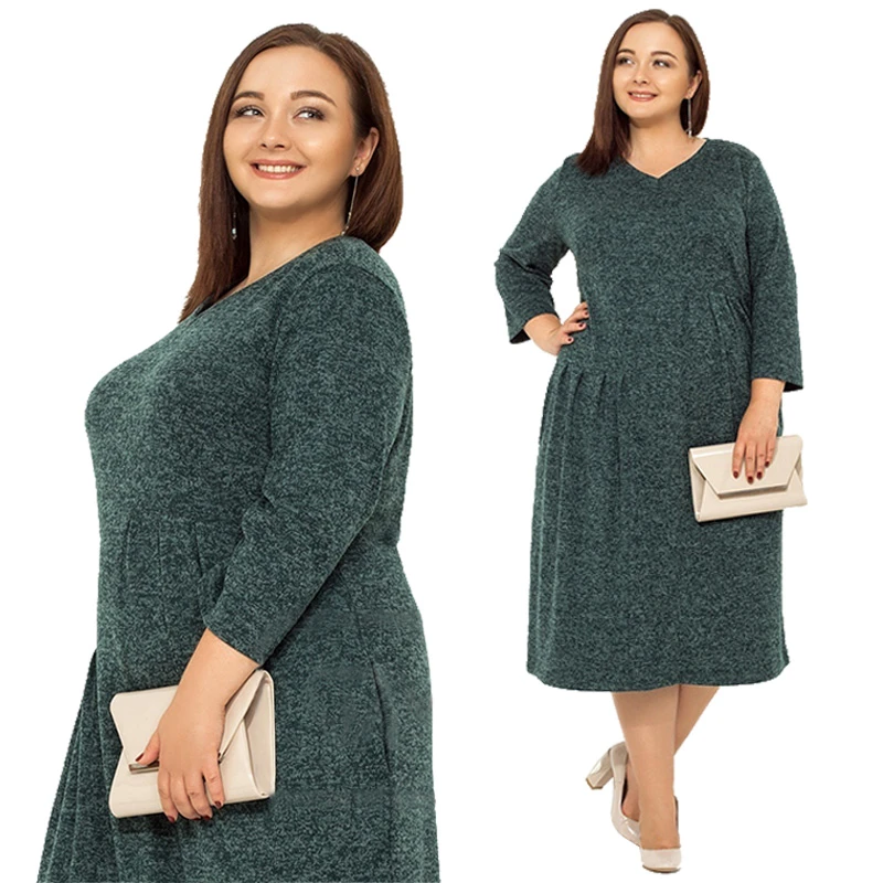 winter plus size dresses