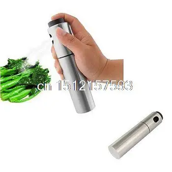 

1 pc Silver Stainless Steel Spray Pump Fine Mist Oil Sprayer Vinegar Sprayer free shipping