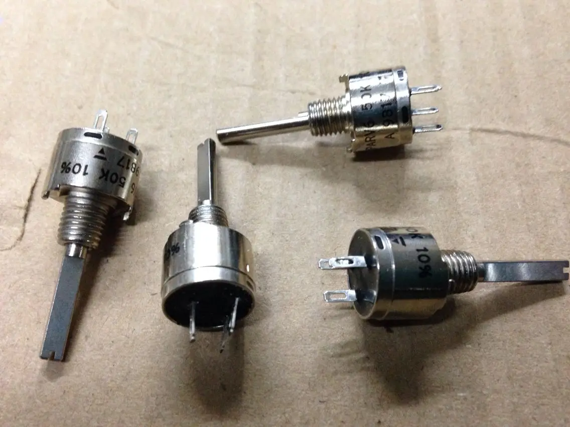 

Оригинальный потенциометр PARV6 50K A 9817 поворотный регулируемый вал потенциометра 23 мм всего 30 мм Переключатель