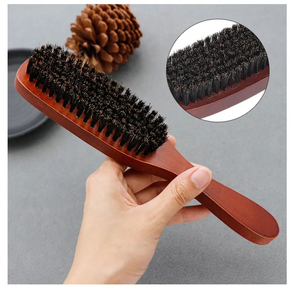 Bristles Hairy Head Brush Sculpture Style Broken Hair Neck Sweep Hair