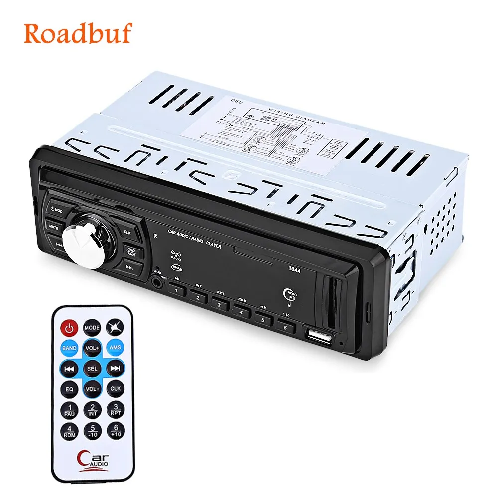 

1 Din Car Radio Player Car MP3 Player Audio Stereo Audio Auto Radio FM Raido Remote Control 4 x 50W Support SD USB AUX Autoradio
