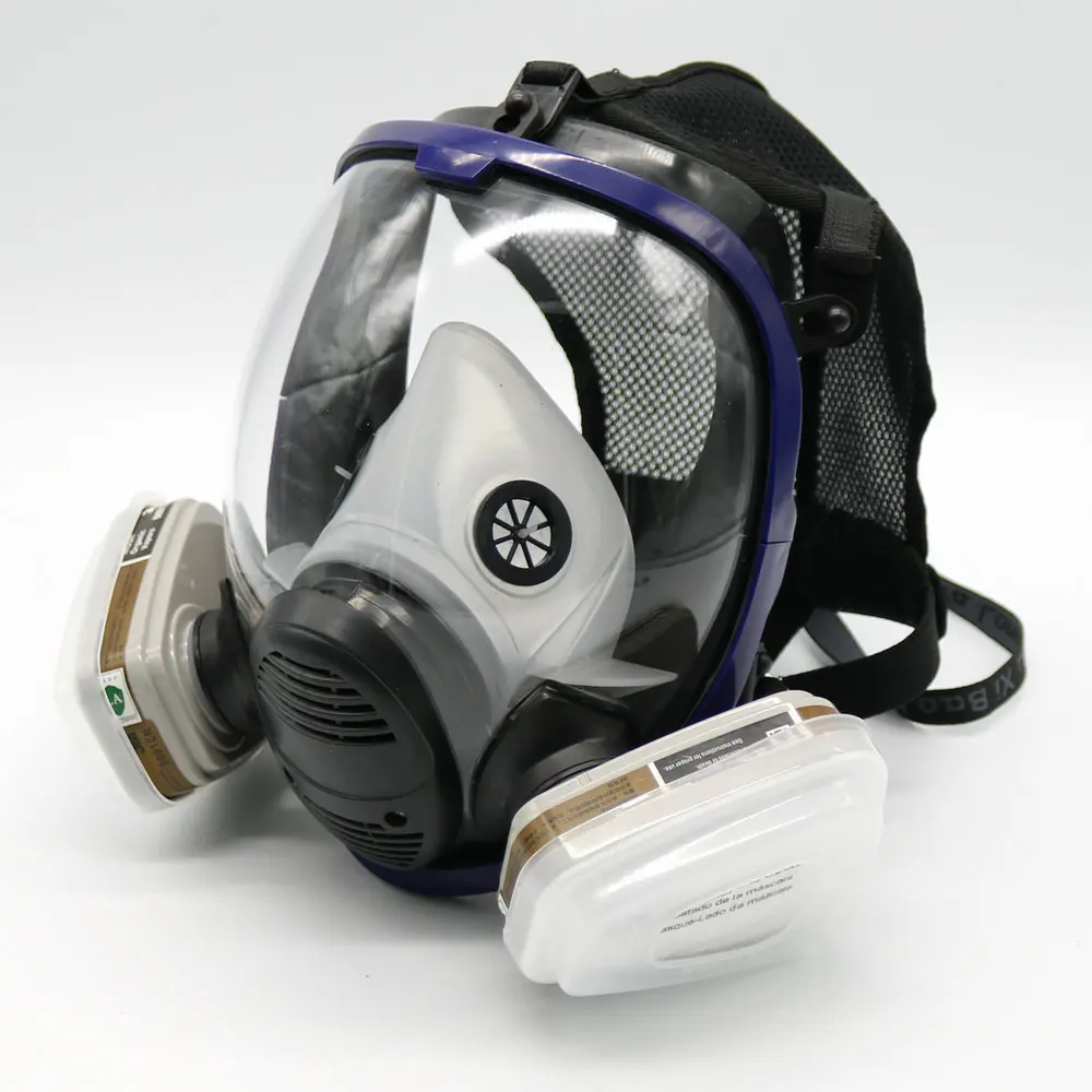 7 шт., маска на все лицо для 6800, противогаз, маска на все лицо, респиратор для окрашивания, распыление