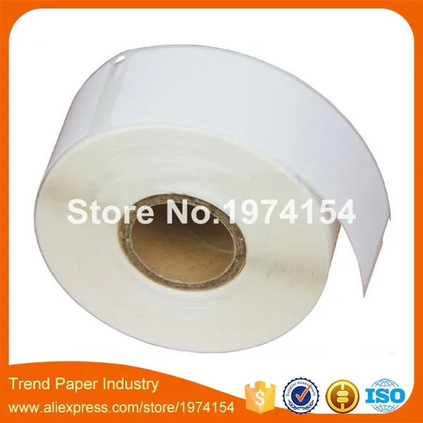 80x Rolls 9/16 &quotx 3-7/16&quot Белый 2-вверх файл метки папок (260 этикеток) Dymo 30277 совместимый