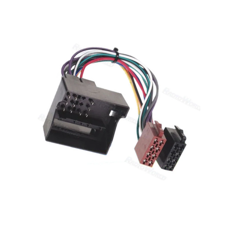 

Msanzeo ISO Car Radio Wiring Harness Adaptor for Volkswagen Bora Fox Golf Plus Golf V Sharan Tiguan Toureg