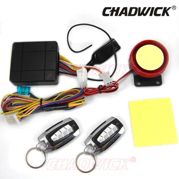 

Motorcycle Motorbike Bike Anti-theft Security Alarm 2 Remote DC 12V CHADWICK 8171 Safety Automotive alarm Moto Alarm Protection