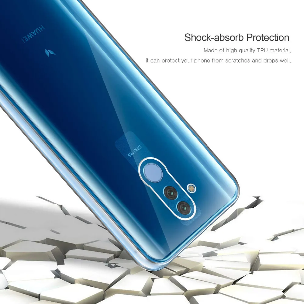 360 Degree Clear Full Protection Soft TPU Case Cover sFor Huawei Mate 20 Lite Front & Back Full Body Phone Capa For Mate 20 Case (2)