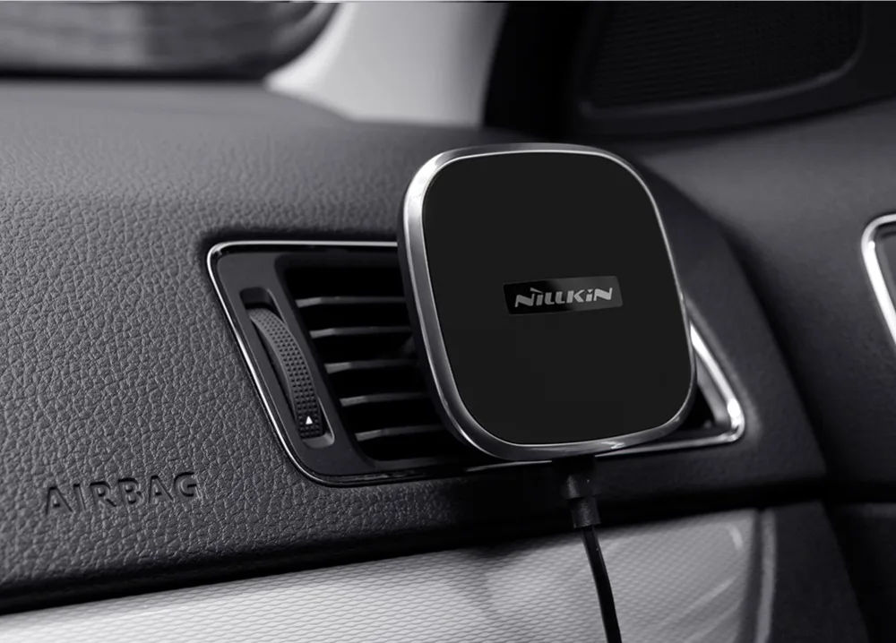 Nillkin Qi Car Magnetic Wireless Charger for Samsung Galaxy S10 S7 S8 S9 Plus Holder Air Vent Mount for iPhone Xs Max X for Mi 9 Nillkin Qi Car Magnetic Wireless Charger for Samsung Galaxy S10 S7 S8 S9 Plus Holder Air Vent Mount for iPhone Xs Max X for Mi 9