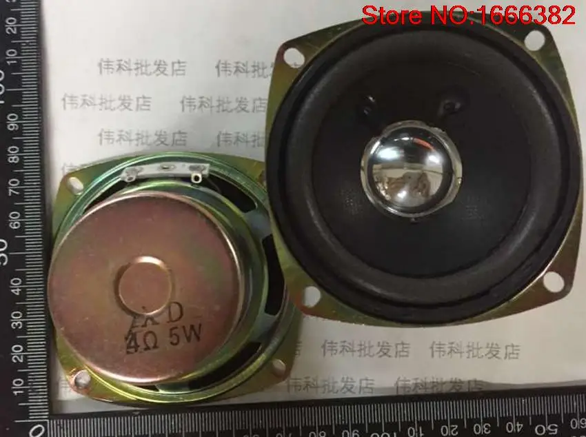 1 шт. 5 Вт 4 Ом Полнодиапазонный динамик сабвуфер 3 дюйма 78 мм|4 ohm|speaker subwooferfull-range speaker