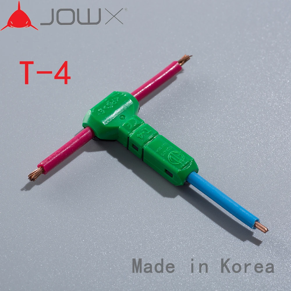 

100PCS T Type Junctioning Tapping Wires Quick Splice Crimp Terminal Wire Convenient Connector For 14~13AWG 2.5mm Line