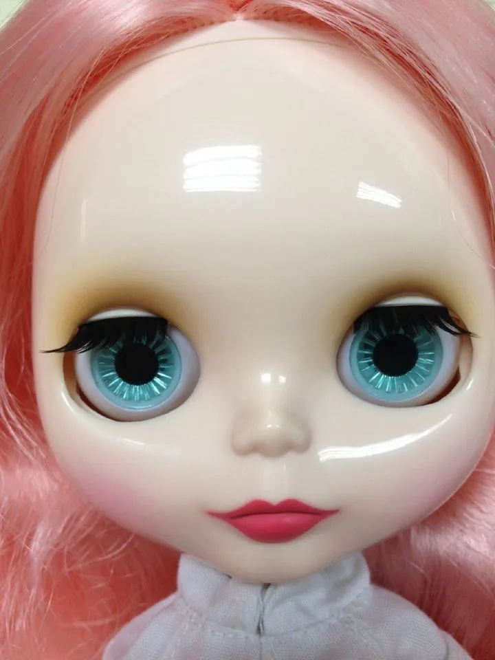 Обнаженные куклы Блит(розовые волосы) Заводская кукла розовый