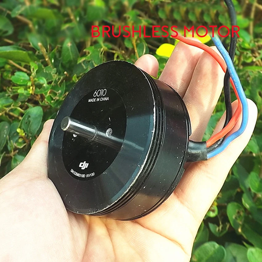 

6010 Powerful Drone Brushless Motor 130KV 1500RPM Max Pull Force 5100g Air-Cooled DC Brushless Motor Drone Repair Accessories