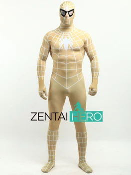 

ZentaiHero Flesh Strong Male Spider-Man Costume Superhero Spiderman Costume 2017 Halloween Cosplay Party Fancy Dress SP1139