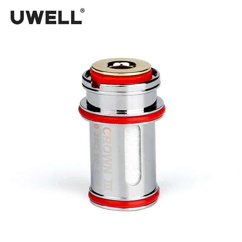 UWELL 4 Pcs /Pack CROWN III Replacement Coils 0.25/0.4/0.5 ohm For CROWN III /CROWN III MINI Tank Electronic Cigarette Atomizer