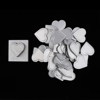

MagiDeal Cosmetic Powder Pressing Mold Tool with 50pcs Pans For Face Powder and Eye Shadow Makeup Palette