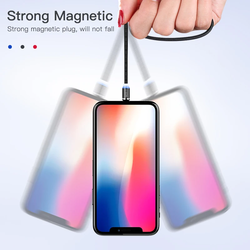 ! ACCEZZ LED كابل USB مغناطيسي الإضاءة المصغّر usb نوع C لسامسونج S9 S8 S7 S6 العالمي الهاتف المحمول المغناطيس شحن الكابلات ! ACCEZZ LED كابل USB مغناطيسي الإضاءة المصغّر usb نوع C لسامسونج S9 S8 S7 S6 العالمي الهاتف المحمول المغناطيس شحن الكابلات