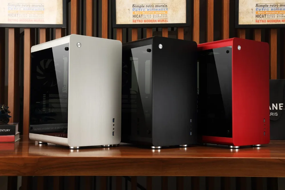 Computer case Jonsbo RM3 Silver aluminum Chassis supports large power