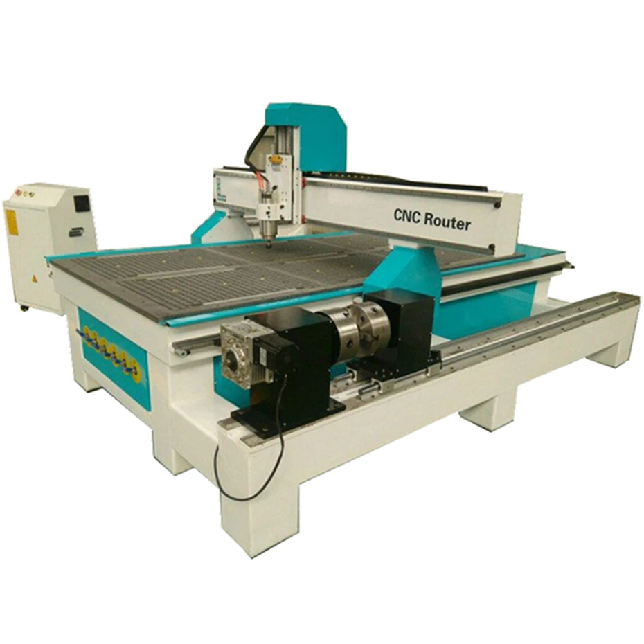 Высокое качество вакуумный деревянный стол cnc маршрутизатор 1325 и 4 оси роторной