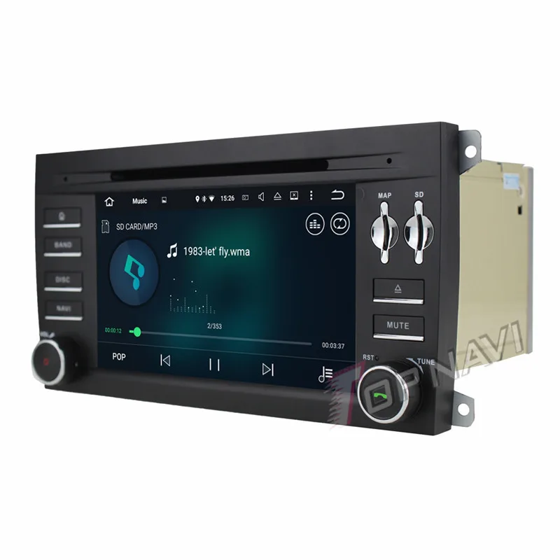 Sale Topnavi Quad Core Android 7.1 Car DVD Player for Poesche Cayenne 2003 2004 2005 2006 2007 2008 2009 2010 Radio GPS Navigation 11