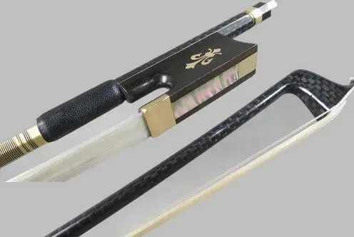 

1pcs Beautiful class plaid black Carbon fiber violin bow 4/4