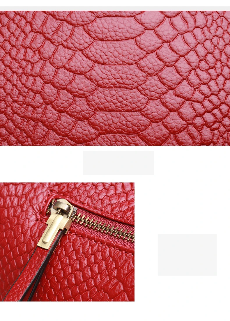 Women genuine leather handbag 17