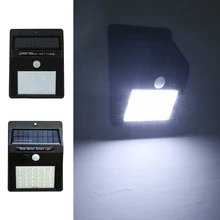 Светодиодный фонарик наружный датчик настенный водонепроницаемый Солнечный уличная лампа для сада датчик автоматически лампа движения дорожный светодиодный ночник