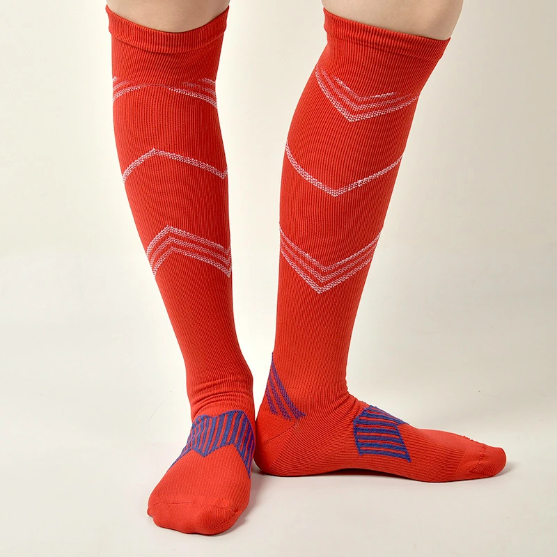 david-angie-1-Pair-Knee-High-Compression-Socks-Leg-Support-Stretch-Socks-Slim-for-Women-Men_meitu_2