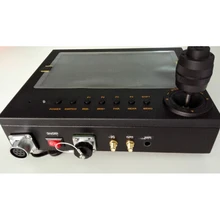 4G Мобильный DVR система с контроллер PTZ 9 дюймов ЖК-монитор 4ch аудио и видео запись авиационный разъем для AHD Автомобильная камера ptz