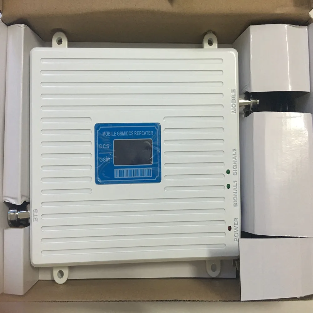 ثنائي الموجات GSM 4G Repater GSM DCS الخلوية إشارة معززة 2G GSM 900 mhz DCS 1800 mhz المحمول مكرر إشارة الهاتف مكبر للصوت