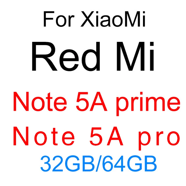 Защитное стекло для Xiaomi Redmi Note 5 5A Prime 6A note 6 pro, закаленное стекло для Redmi 5 plus 6A note 7 pro 6, защита экрана - Цвет: Redmi Note 5A Prime