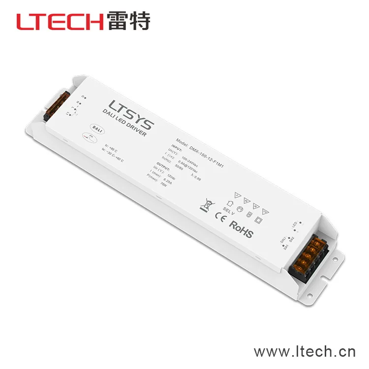 

DMX-150-12-F1M1;150W DMX512/RDM LED driver;AC100-240V input;max 12V/12.5A/150W output
