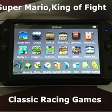 Портативная игровая консоль 4,3 дюймов экран mp4 плеер MP5 игровой плеер реальный 8 гб поддержка игра для psp, камера, видео, электронная книга новая игра