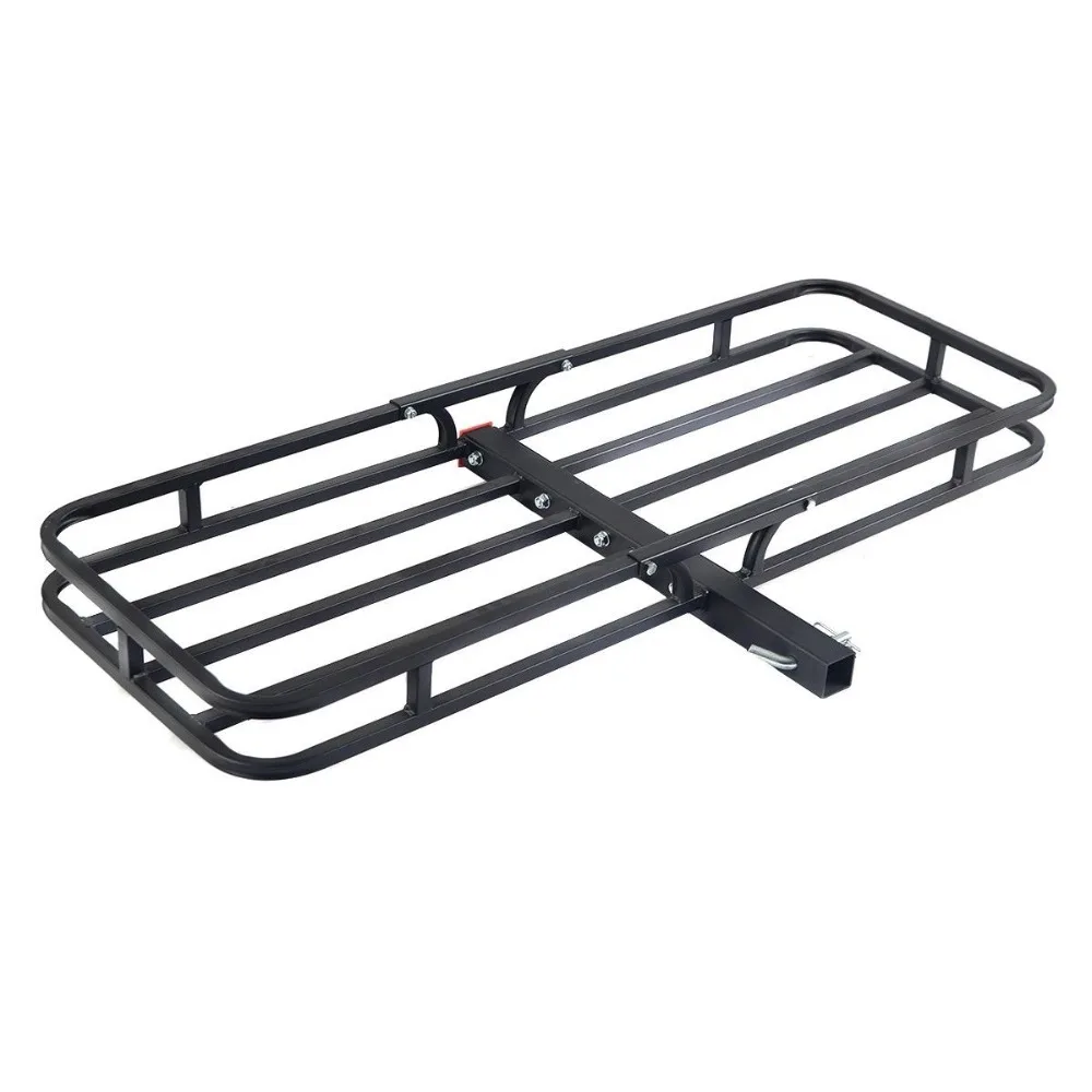 

JR1862 500LBS High Load Capacity Heavy Duty Steel Cargo Carrier Luggage Basket 2 inch Receiver Hitch Hauler