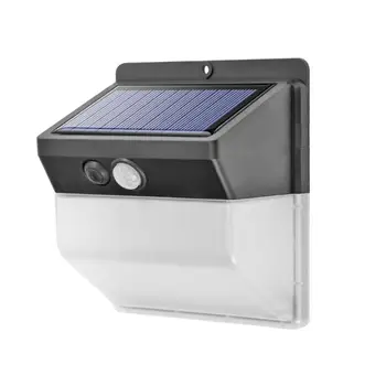 

118LED Solar Motion Sensor Wall Light Outdoor Waterproof Garden Street Lamp