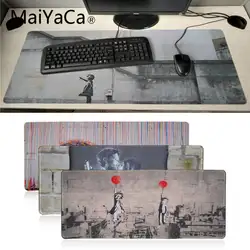 Maiyaca уличный художественное оформление граффити резиновый коврик для мыши alfombrilla игровой коврик для мыши xxl скорость клавиатура Коврик для