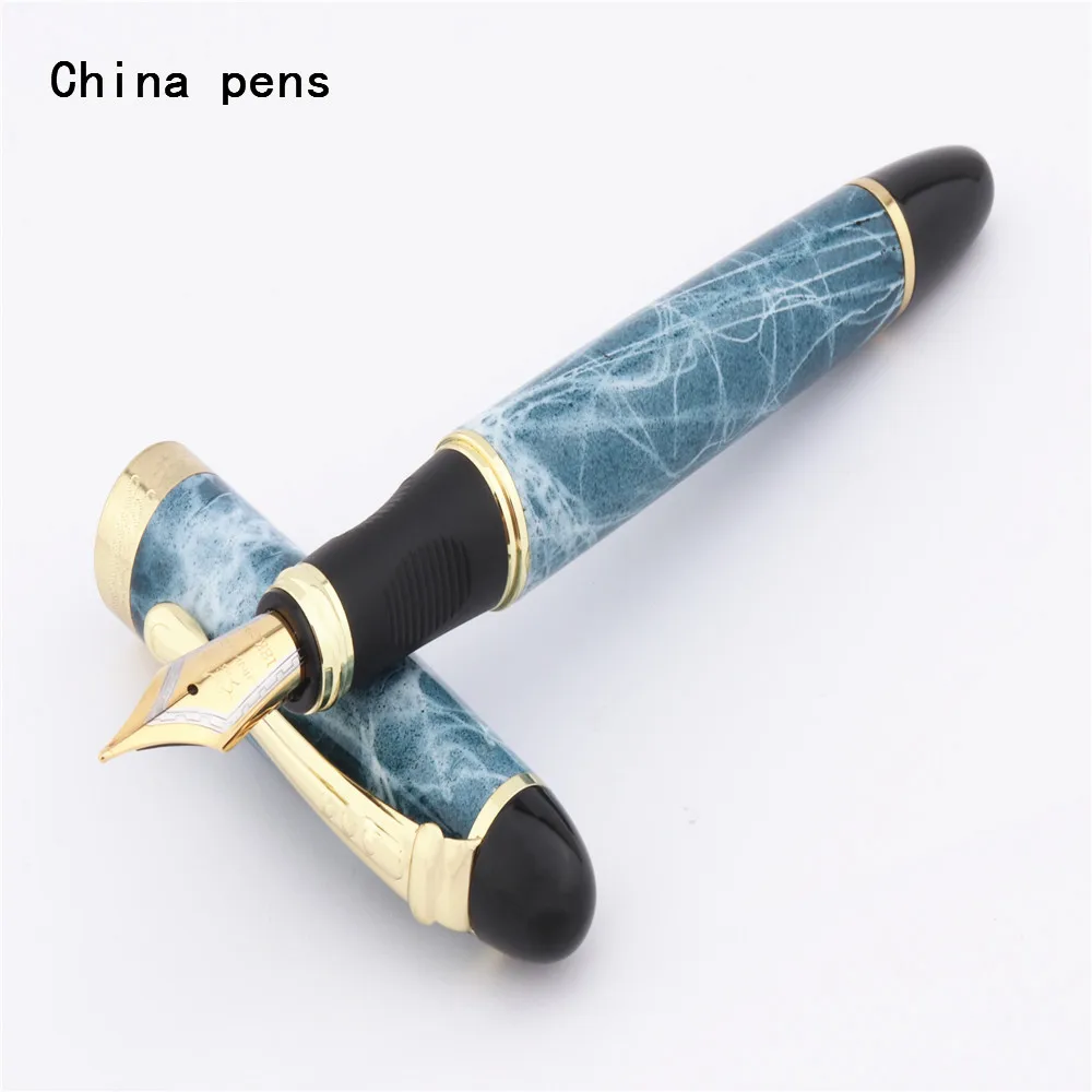 Роскошное Качество Jinhao X450 Бизнес Офис 18KGP перьевая ручка Новые канцелярские принадлежности Школьные принадлежности