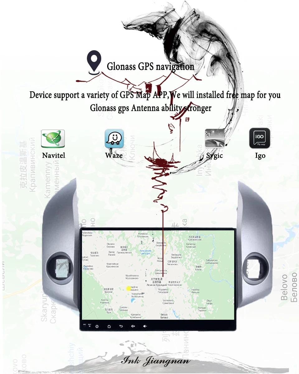 Perfect 2Din Android 9.0 4G 64G car multimedia dvd player Radio Gps glonass pc tablet for toyota rav4 rav 4 2006-2012 Stereo Audio video 8