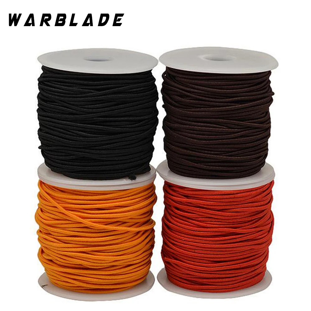 

Strong 1.5mm 1Rolls Jewelry Elastic Thread Black Round Crystal Line Nylon Rubber Stretchy Cord For Diy Beading Bracelet Necklace