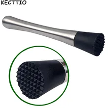 KECTTIO барный пестик из нержавеющей стали, барный миксер, посуда Mojito Cocktail DIY, напиток, пестик для фруктов, измельченный ледяной барный инструмент