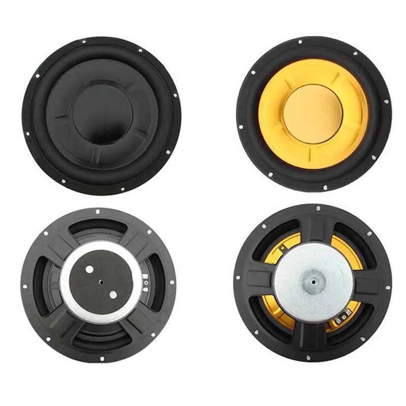 Ультратонкий HiFi 10 дюймовый 2 Ом мощный аудиосабвуфер высокого качества DIY басовые