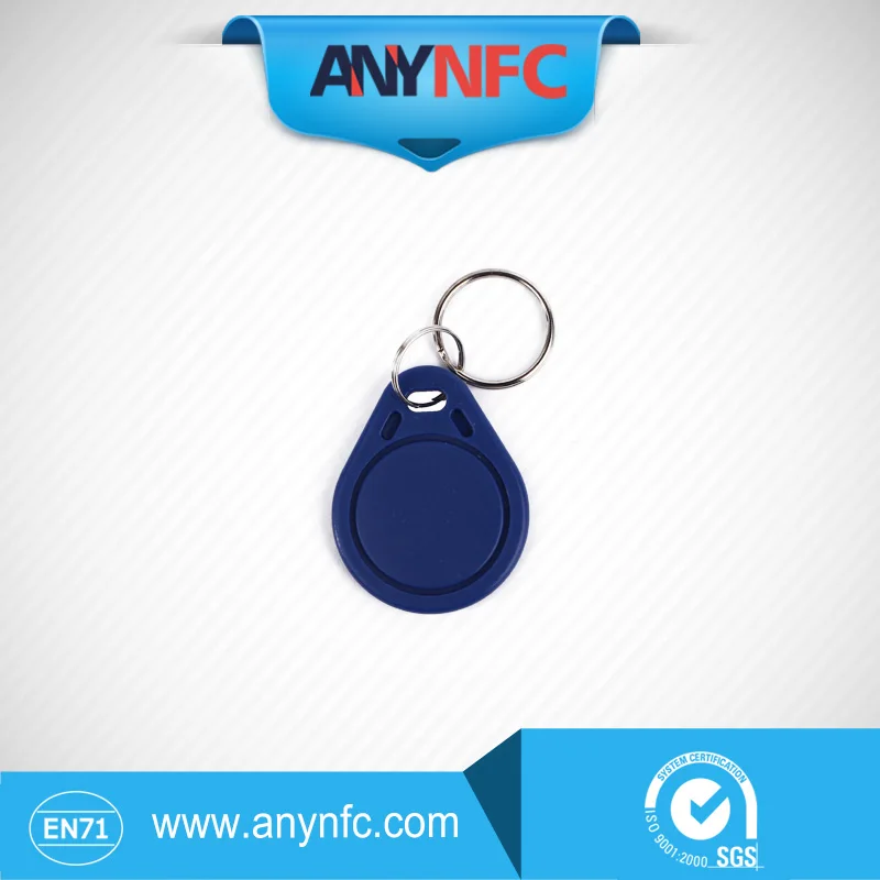 

Free Shipping 100pcs/lot 13.56Mhz RFID Tag Token Keyfob for access control