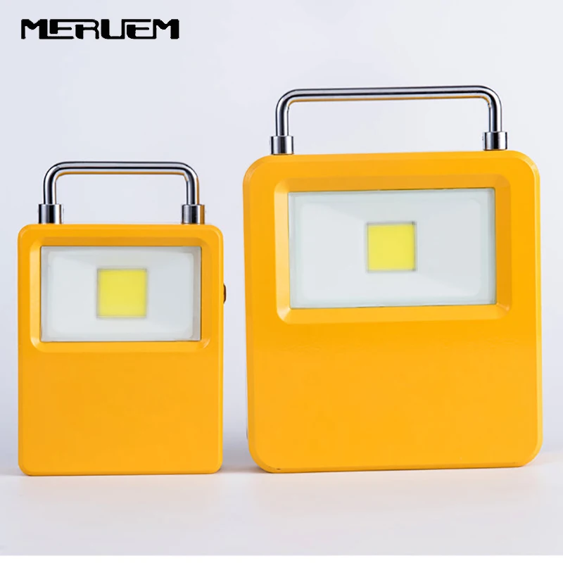  LED Solar Floodlight Spotlight 3 Modes Micro USB Rechargeable COB Working Handheld Lamp Outdoor Cam