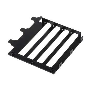 Metal Graphics VGA Card Holder Aluminum Graphics Card Side Converted Bracket Computer Cooler Cooling Radiator Support quadro nvs440 256mb pci e16x graphics card four screen professional graphics processing graphics card