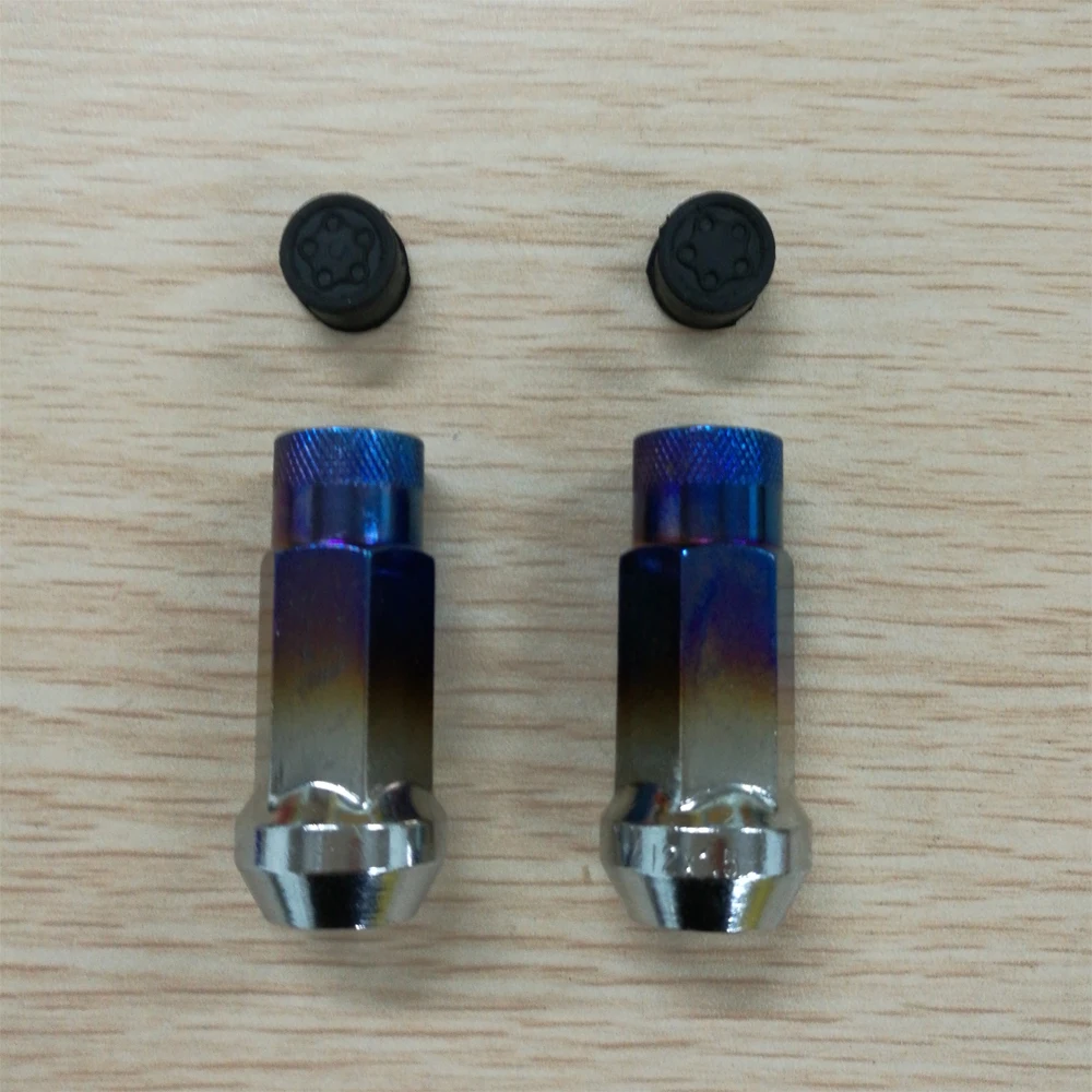 

Wheel Lug Nuts 12X1.25 Steel Open Extend Dust Cap 20x for Hyundai Elantra Sonata