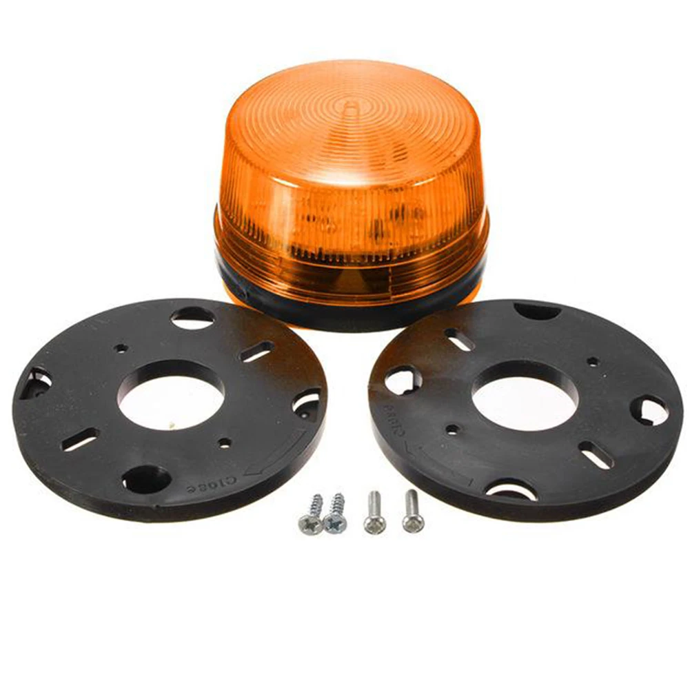 

Waterproof Alarm Signal Lamp Strobe Warning light Security 12V 120mA Alarm Indicator light LED Small Flashing Light #20