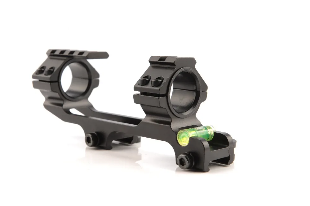 Base de Montagem com Espírito Acessório para a Caça Picatinny Trilho Âmbito Anel qd Buble Nível Arma 30mm - 25.4mm 3 Picatinny trilho 30mm 25.4mm âmbito anel qd