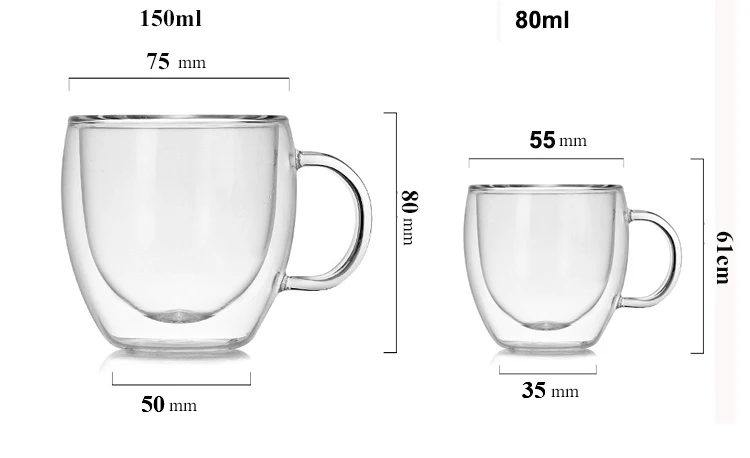 150ml  and   80ml