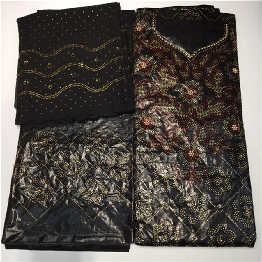 Африканский Базен riche getzne с бисером и камнями tissu africain acquard бассейна getzner парча кружева нигерийской ткани 7 ярдов/партия