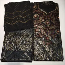 Африканский Базен riche getzne с бисером и камнями tissu africain acquard бассейна getzner парча кружева нигерийской ткани 7 ярдов/партия