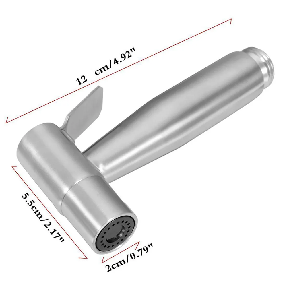 Из нержавеющей стали, ручной стирки с наддувом прочный биде Душевая насадка распрыскиватель